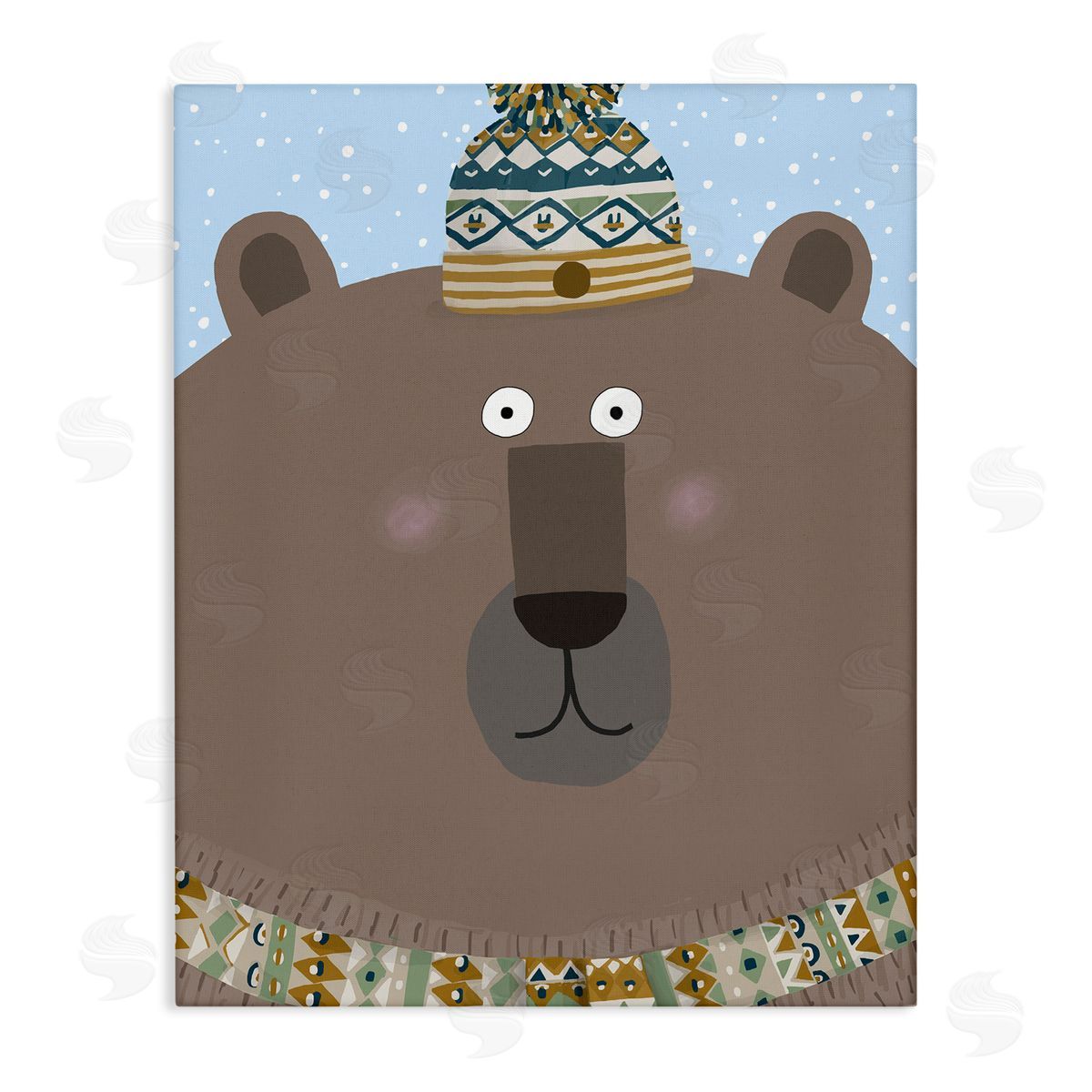 Carla Daly | Winter Brown Bear