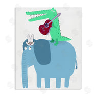 Carla Daly | Elephant & Alligator with Acoustic Guitar