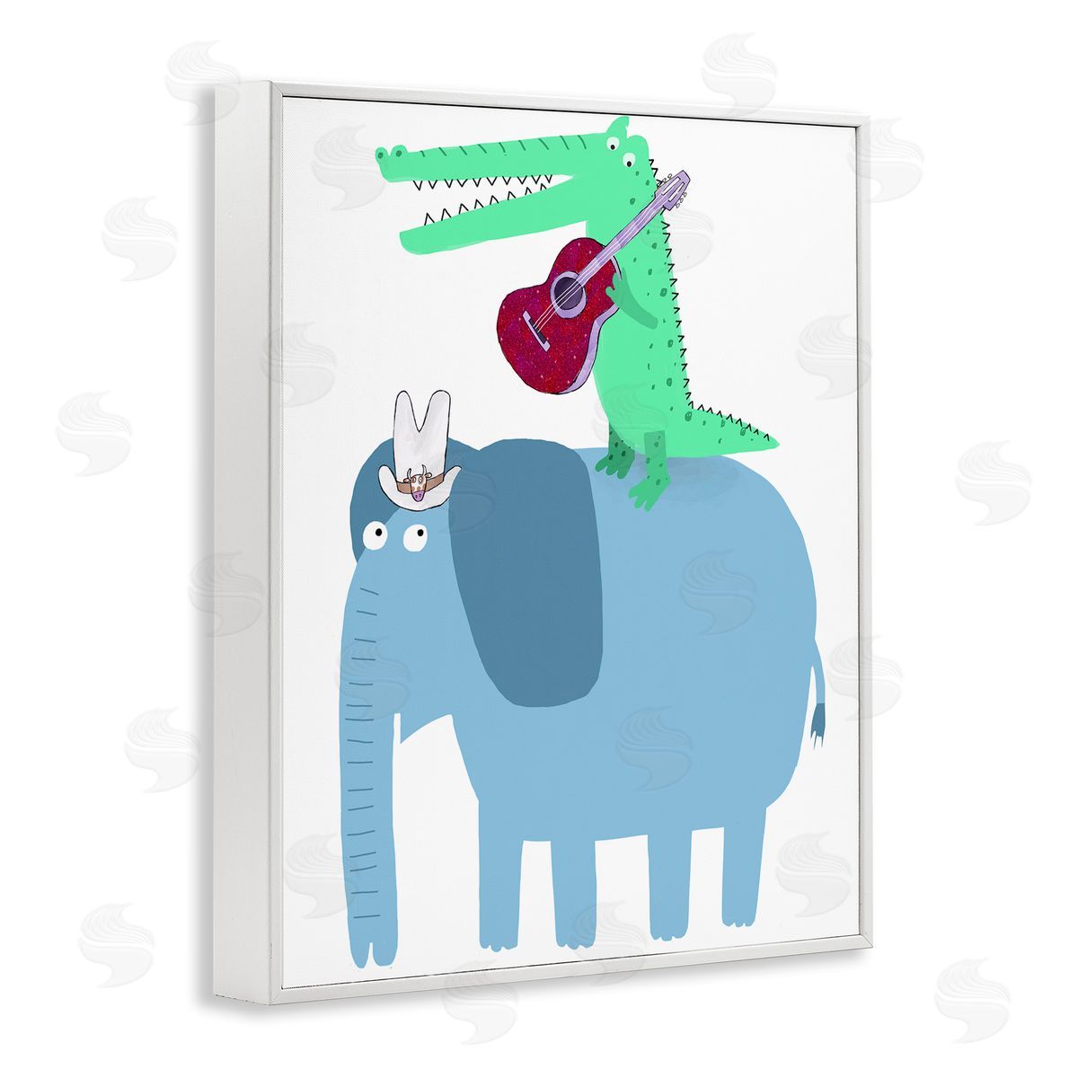 Carla Daly | Elephant & Alligator with Acoustic Guitar