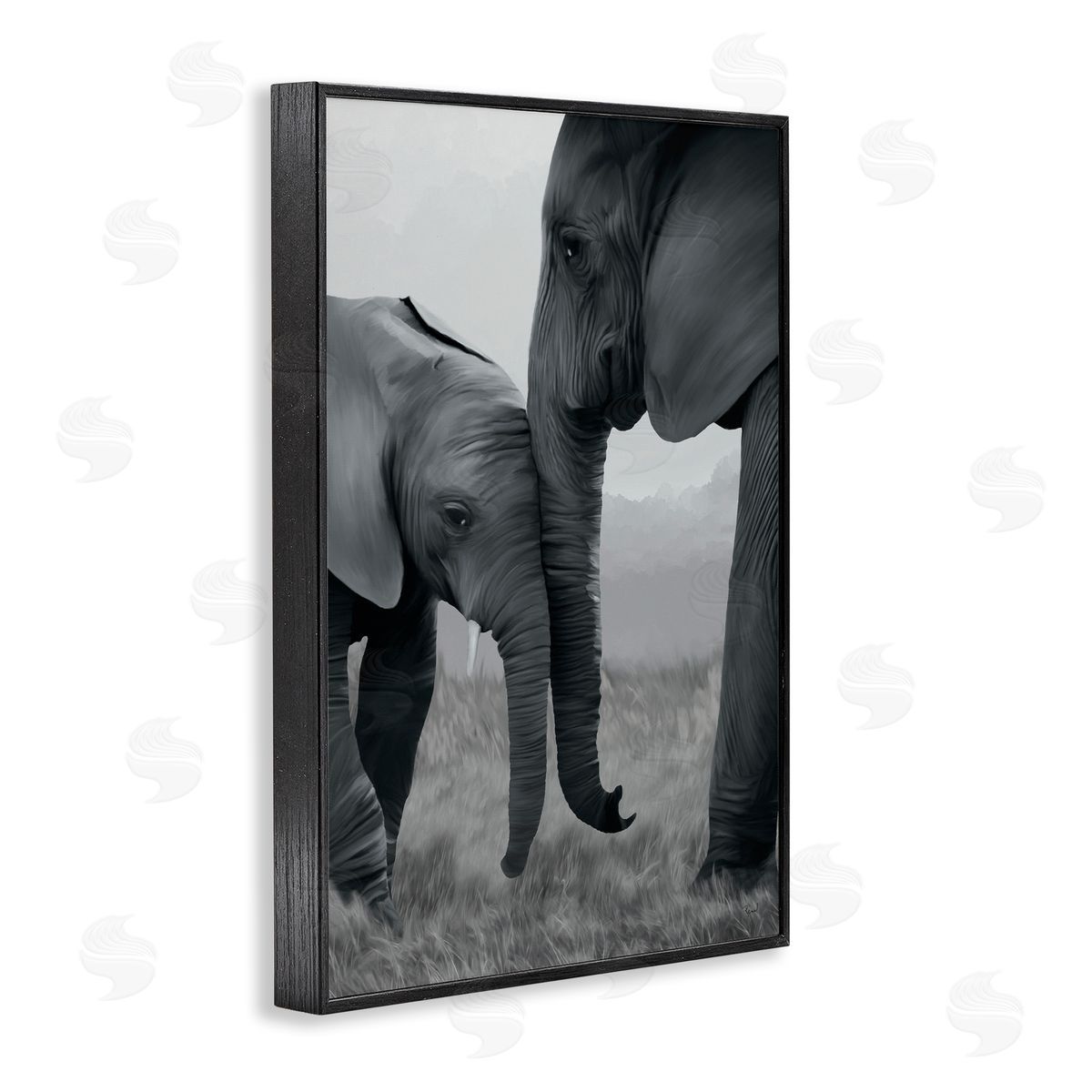 Renel Peters | Mother and Baby Elephant