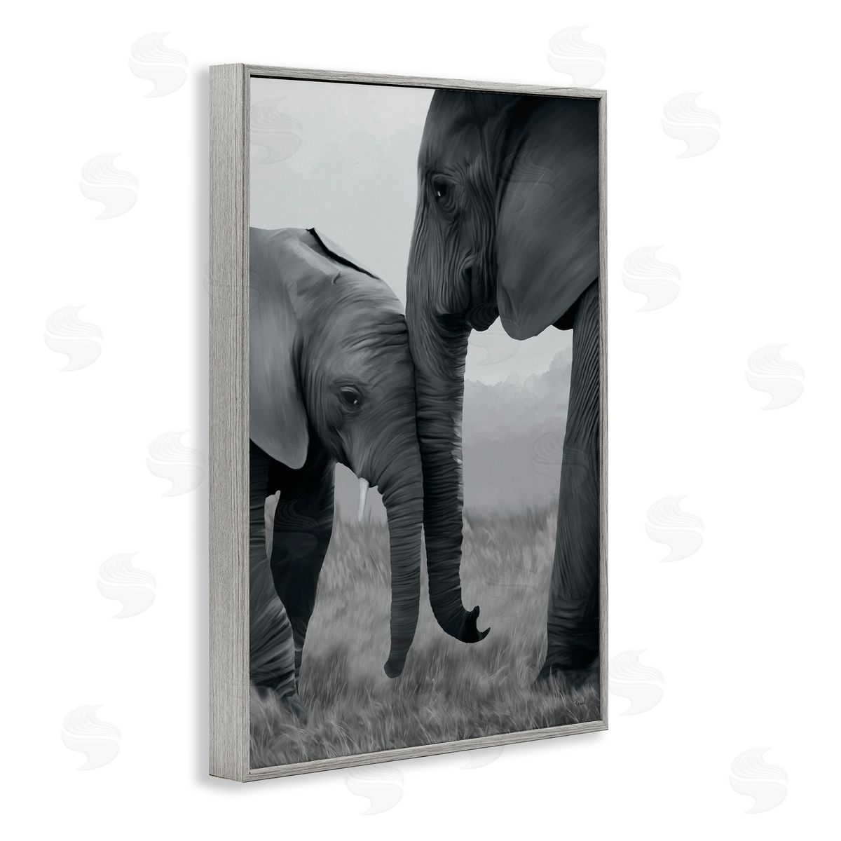 Renel Peters | Mother and Baby Elephant