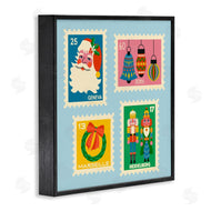 Carrie Cantwell | Vintage Christmas Postage Stamps