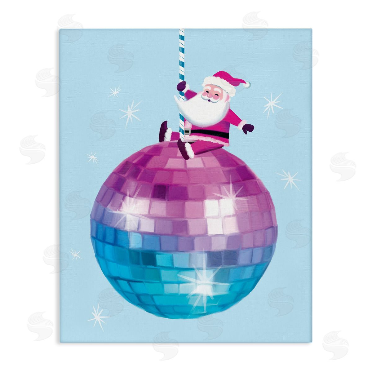 House Fenway | Disco Ball Santa Claus