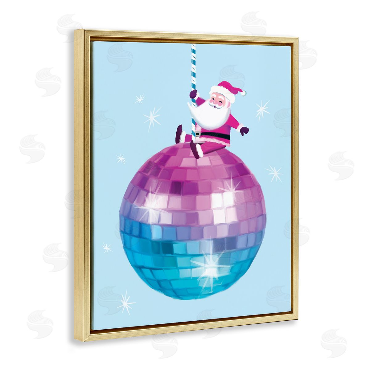 House Fenway | Disco Ball Santa Claus