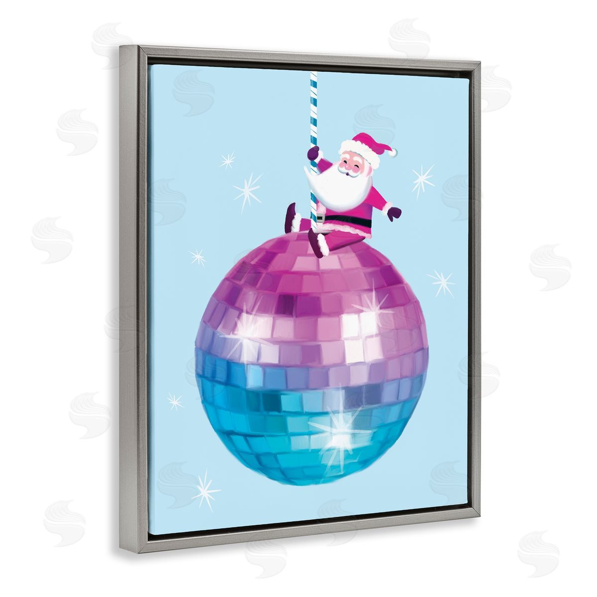 House Fenway | Disco Ball Santa Claus