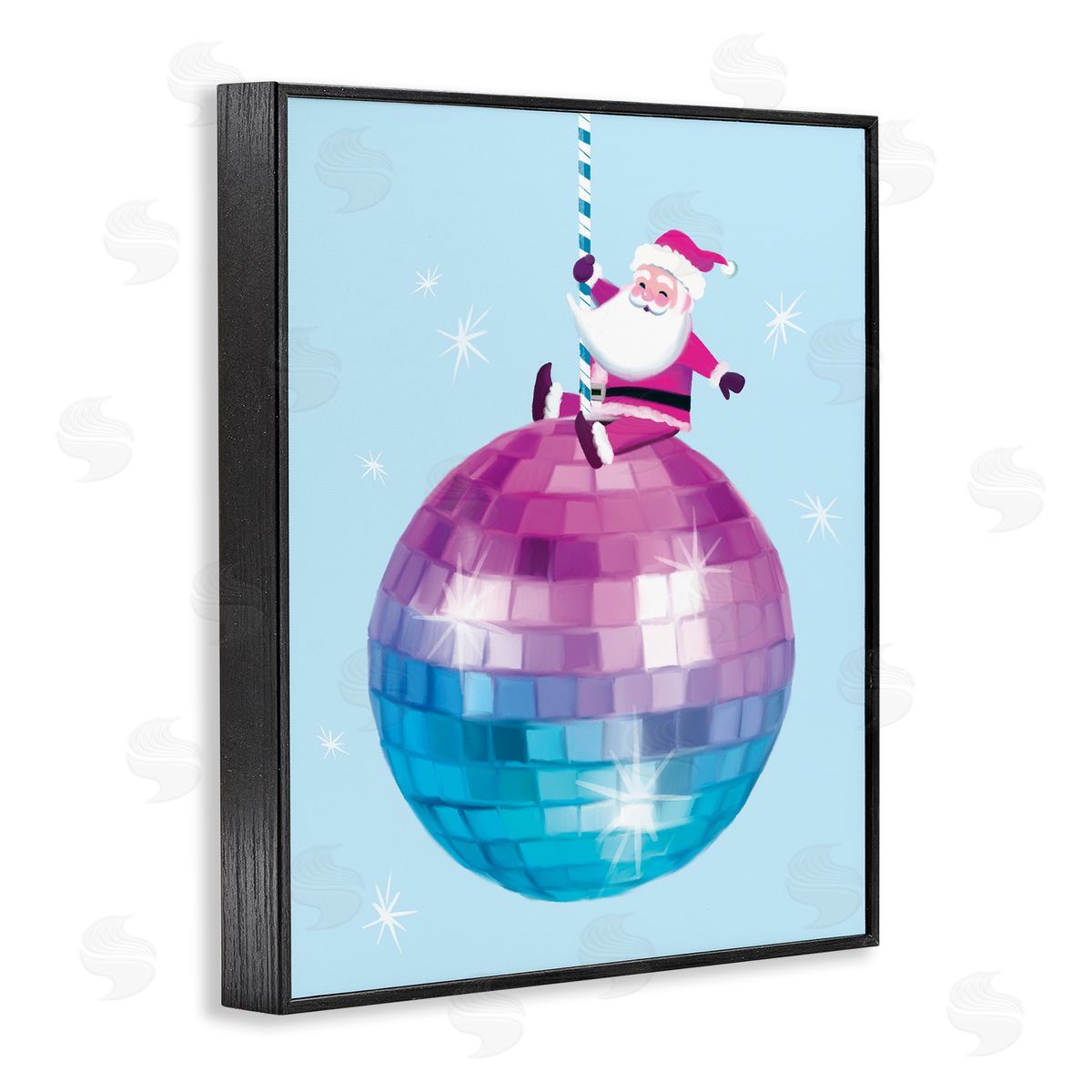 House Fenway | Disco Ball Santa Claus
