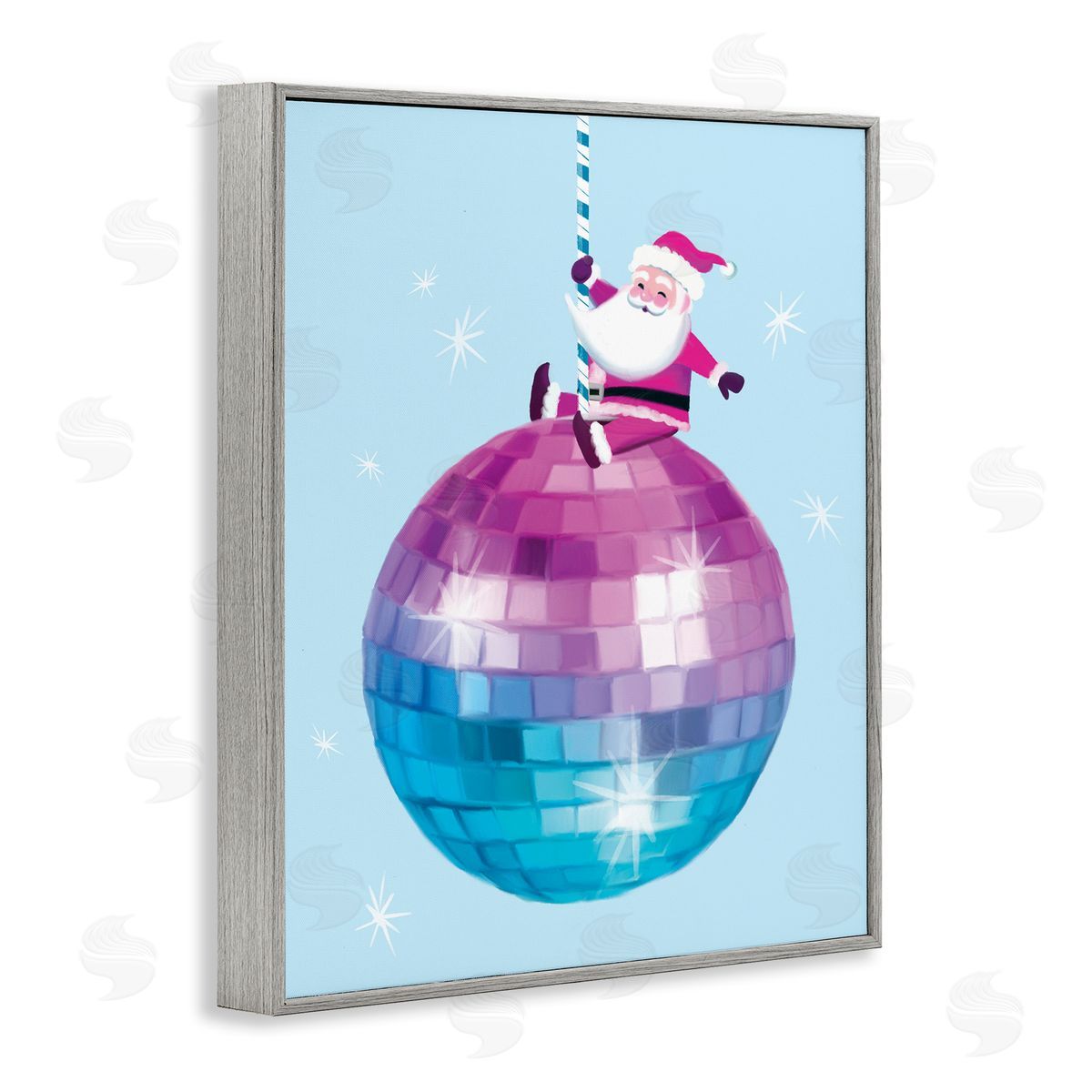 House Fenway | Disco Ball Santa Claus
