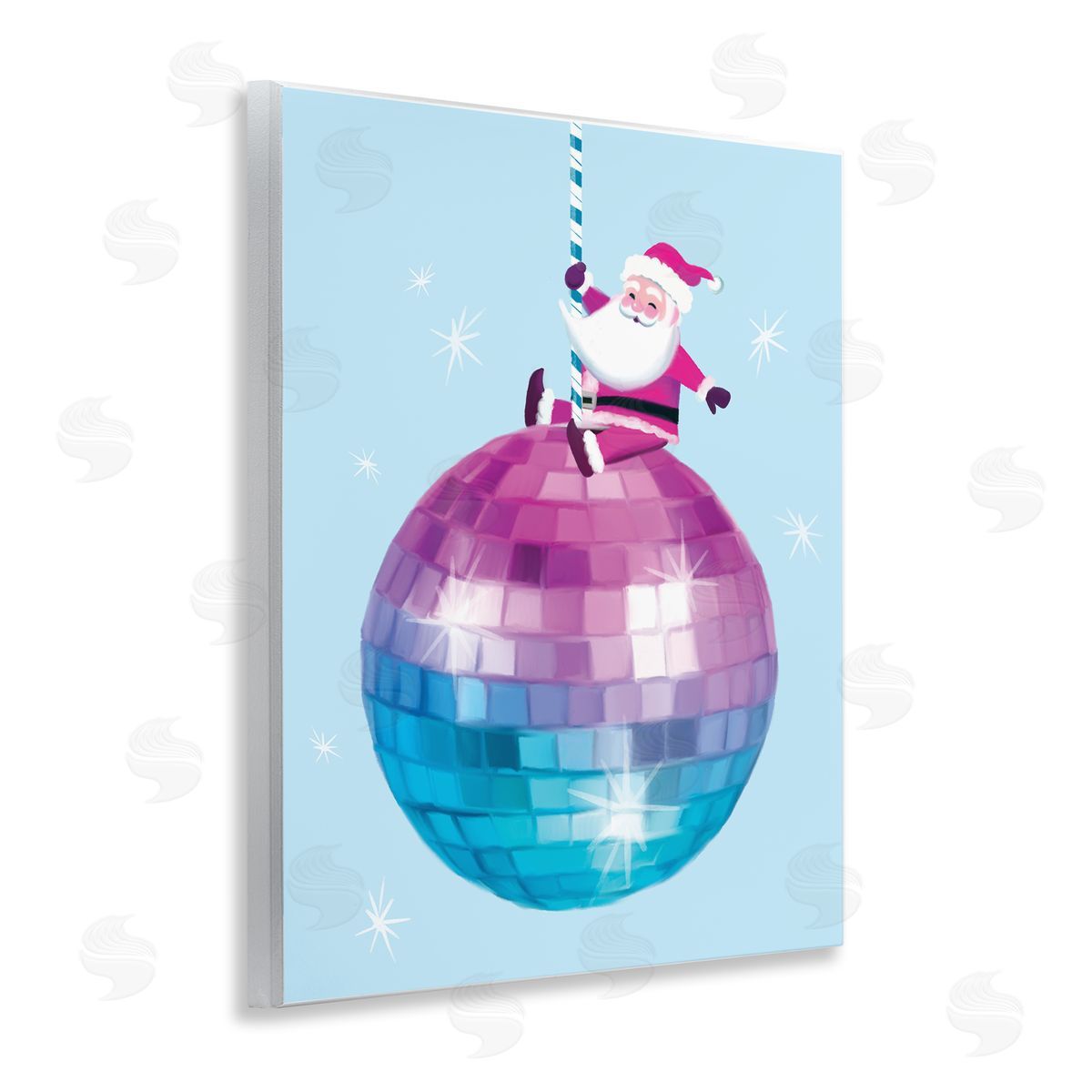 House Fenway | Disco Ball Santa Claus