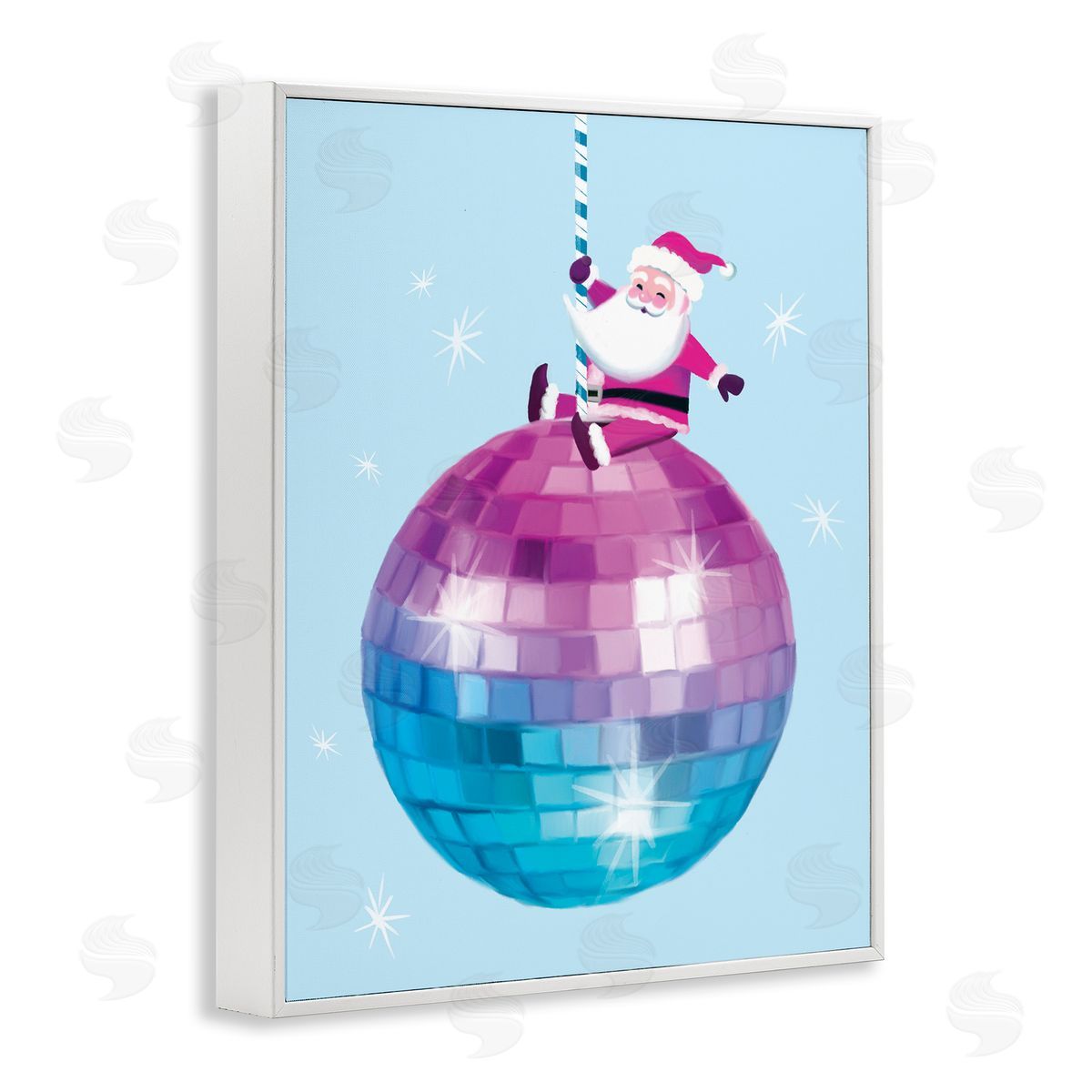 House Fenway | Disco Ball Santa Claus