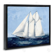 Stellar Design Studio | Serene Sailboat on Ocean