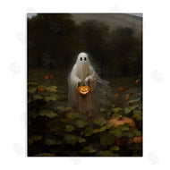 Jo Moulton | Ghost in Pumpkin Patch