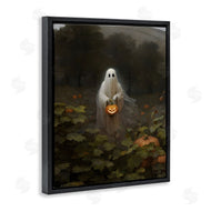 Jo Moulton | Ghost in Pumpkin Patch