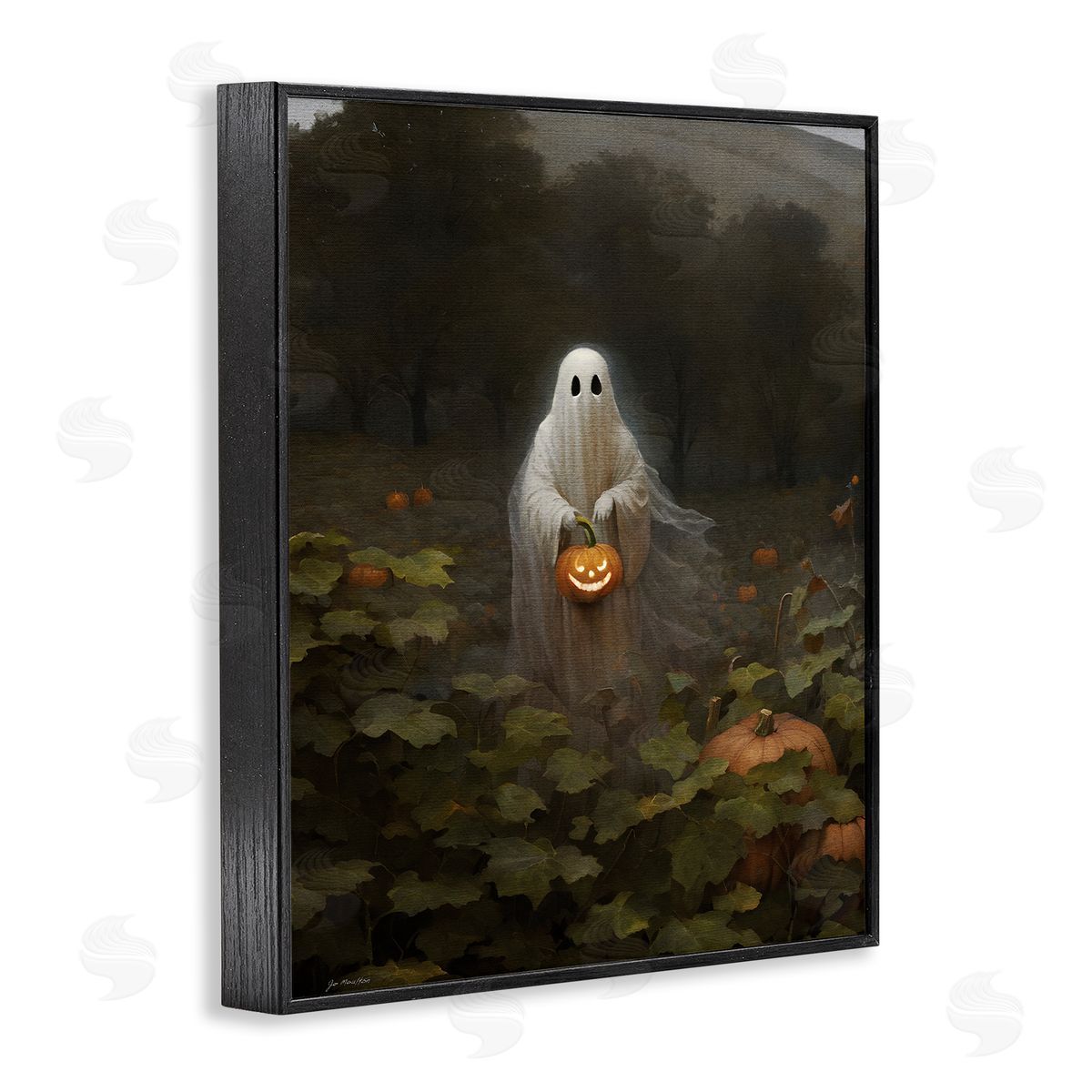 Jo Moulton | Ghost in Pumpkin Patch