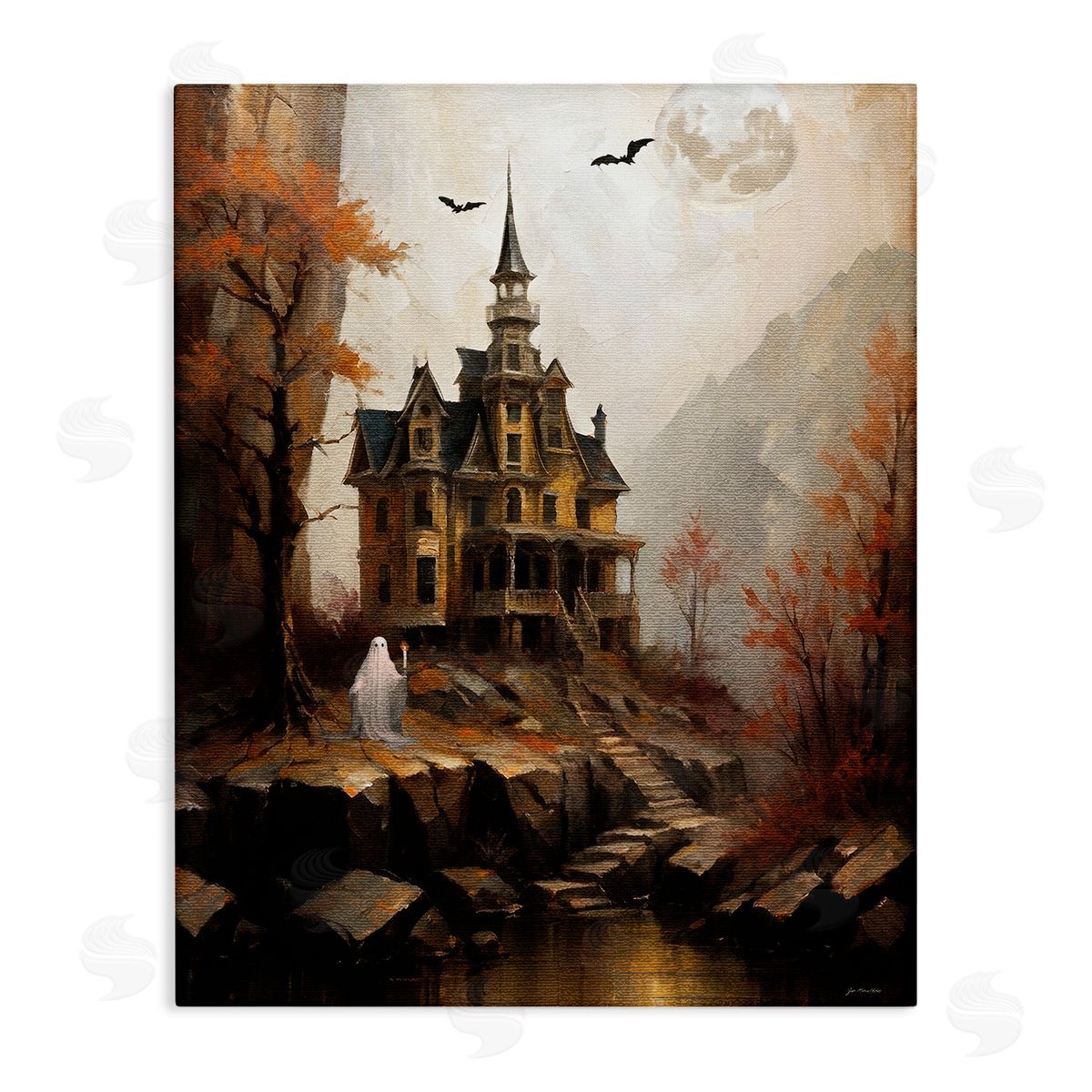 Jo Moulton | Haunted Castle with Ghost