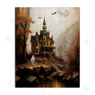 Jo Moulton | Haunted Castle with Ghost