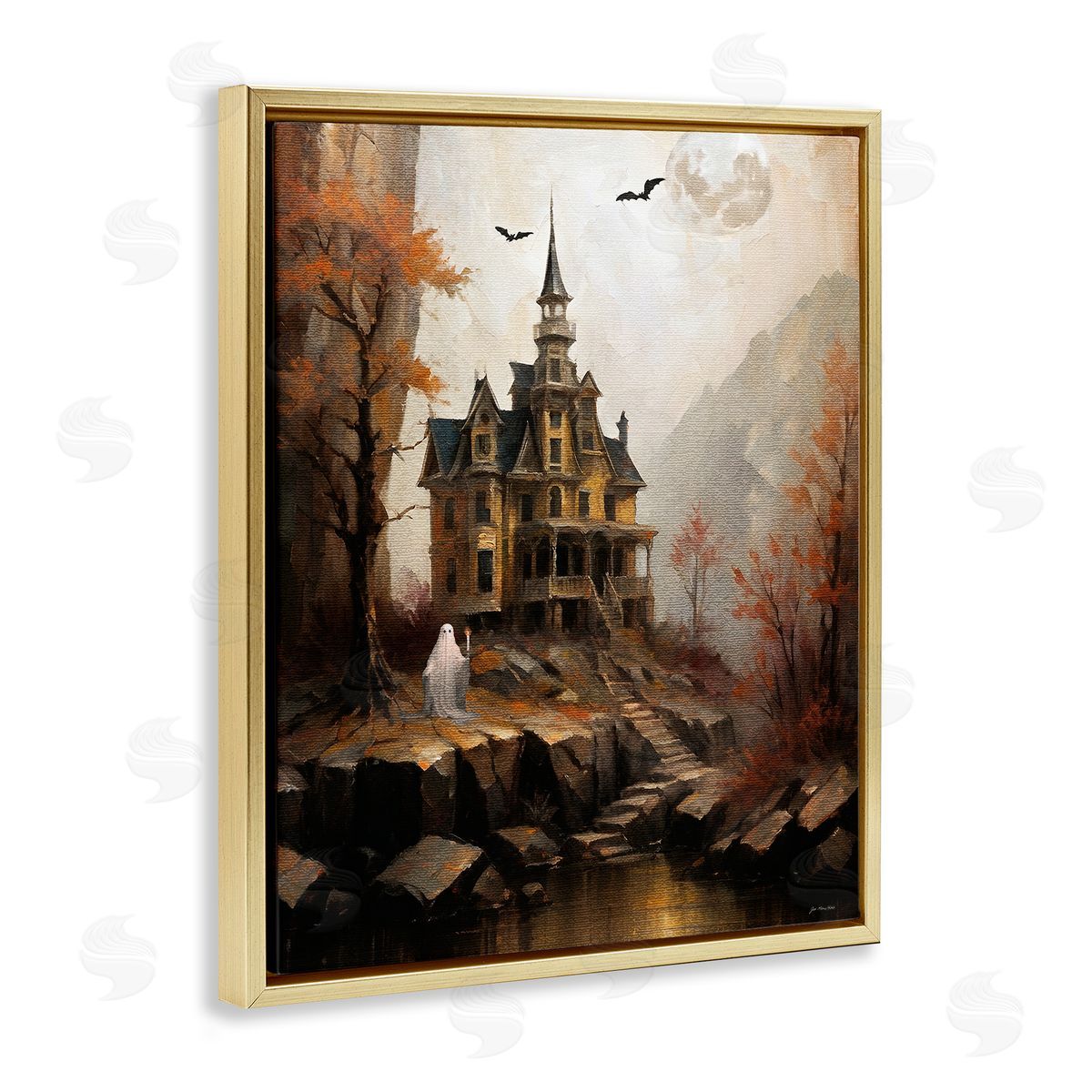 Jo Moulton | Haunted Castle with Ghost