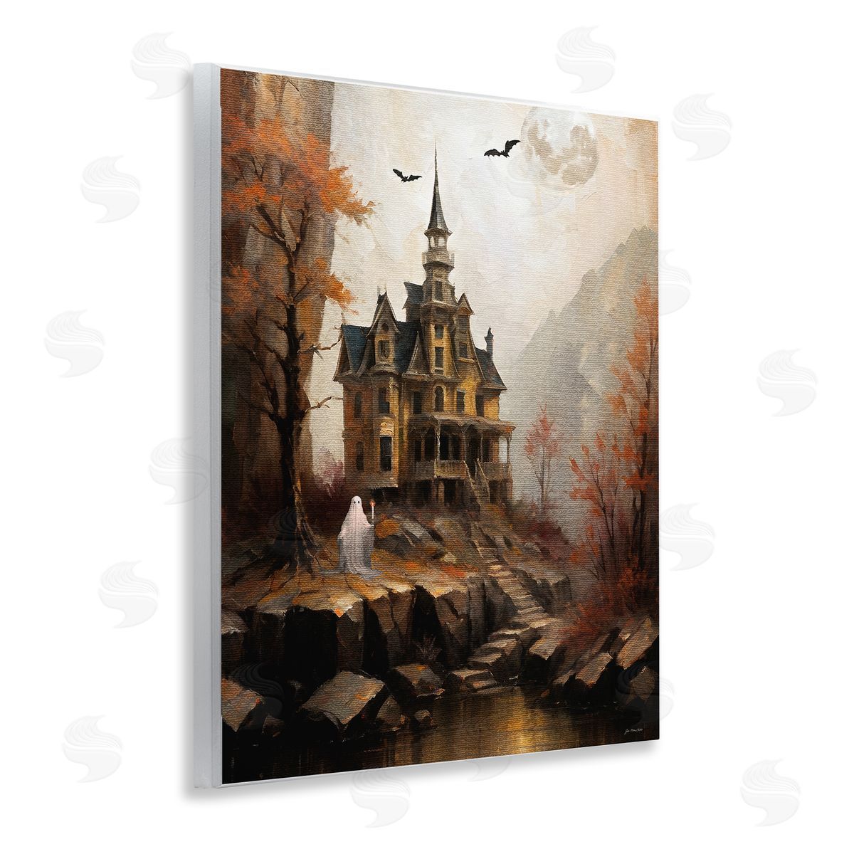 Jo Moulton | Haunted Castle with Ghost