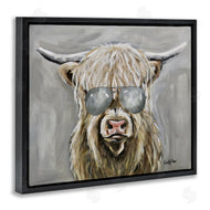 Lee Keller | Hipster Cattle with Sunglasses