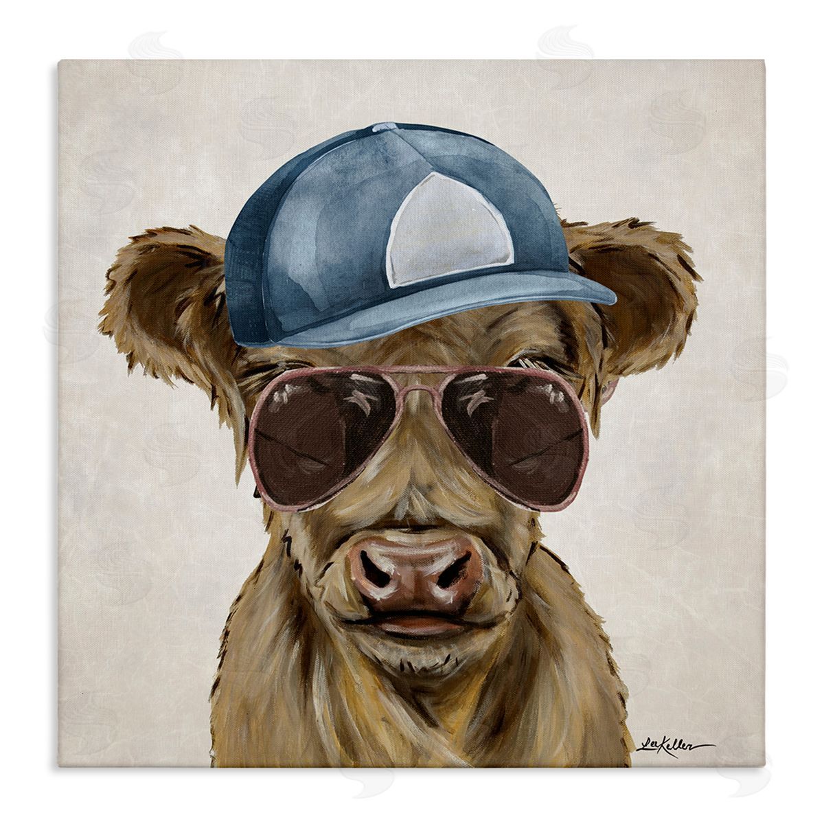 Lee Keller | Cool Cattle with Cap & Glasses