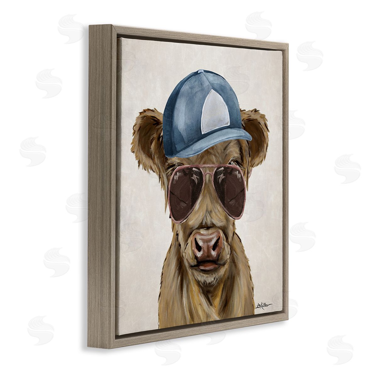 Lee Keller | Cool Cattle with Cap & Glasses