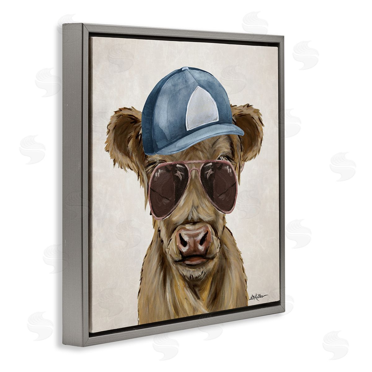 Lee Keller | Cool Cattle with Cap & Glasses