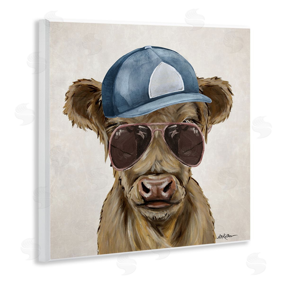 Lee Keller | Cool Cattle with Cap & Glasses