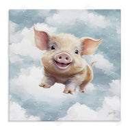 Marla Rae | Happy Piglet in Clouds