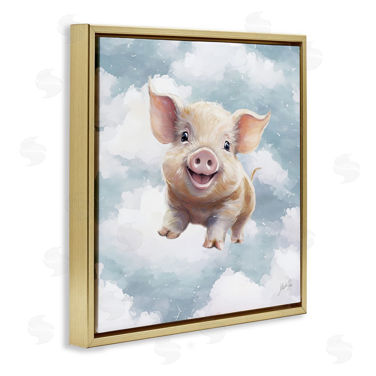 Marla Rae | Happy Piglet in Clouds