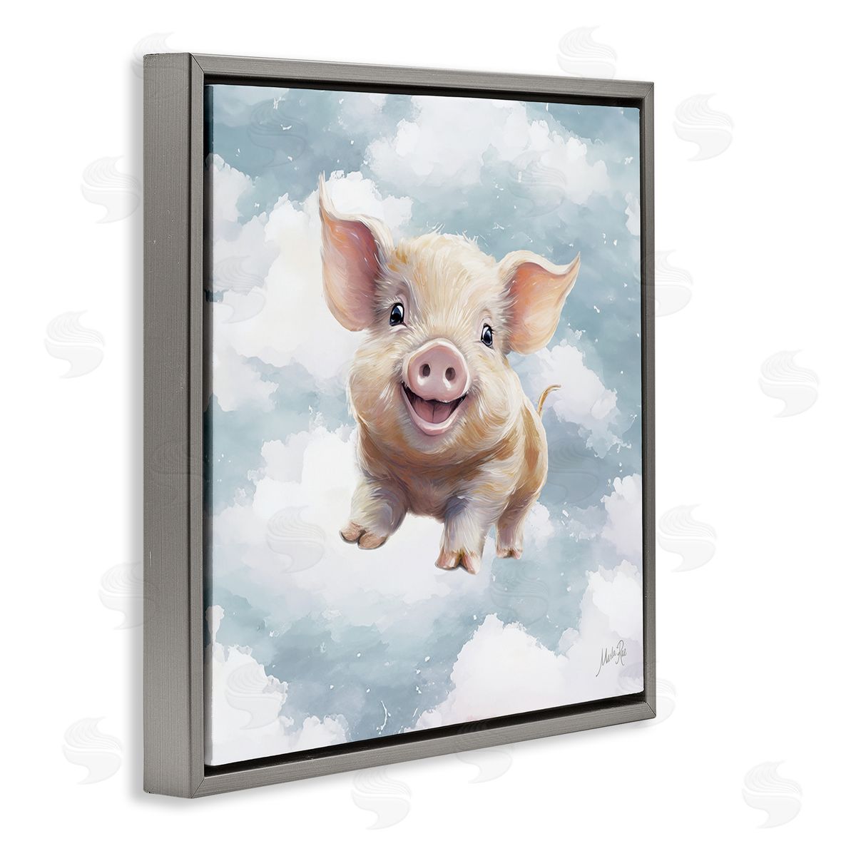Marla Rae | Happy Piglet in Clouds