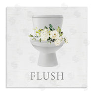 Lettered and Lined | Flush Floral Toilet