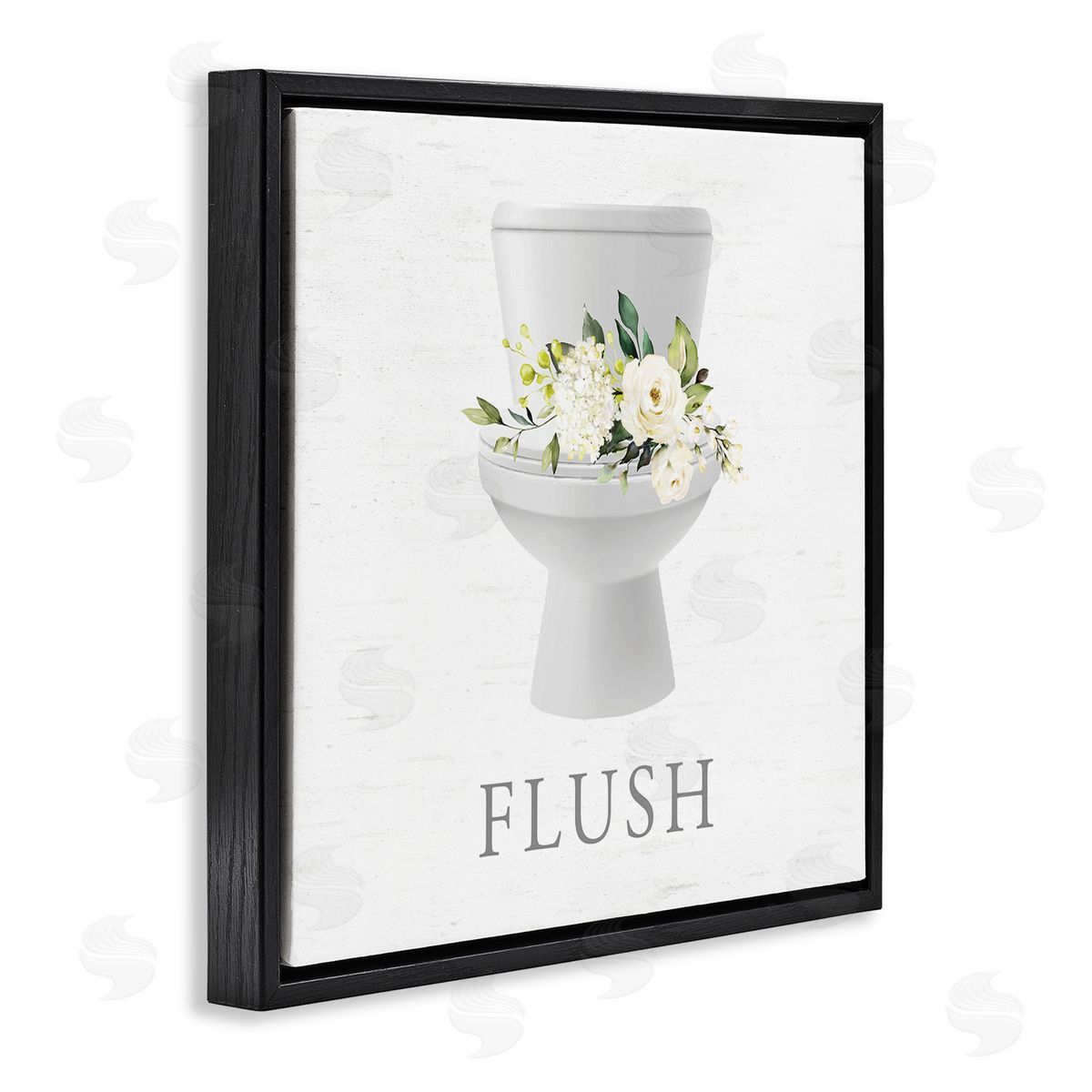 Lettered and Lined | Flush Floral Toilet