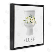 Lettered and Lined | Flush Floral Toilet