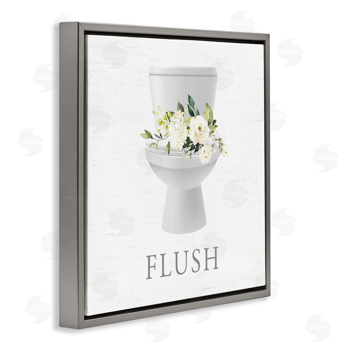 Lettered and Lined | Flush Floral Toilet
