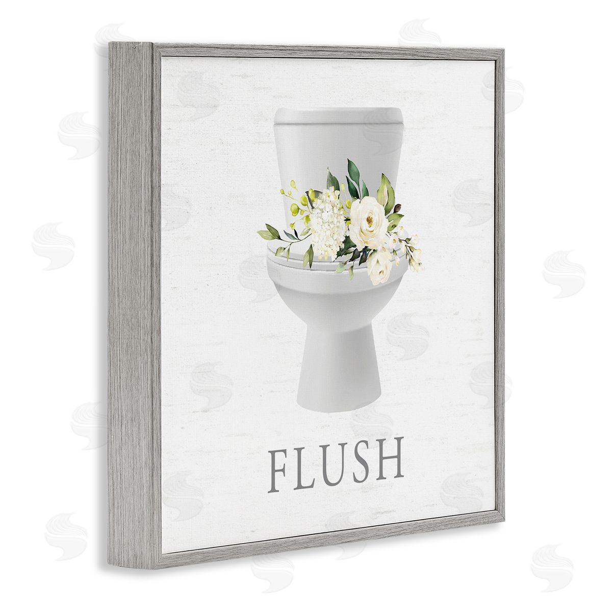 Lettered and Lined | Flush Floral Toilet