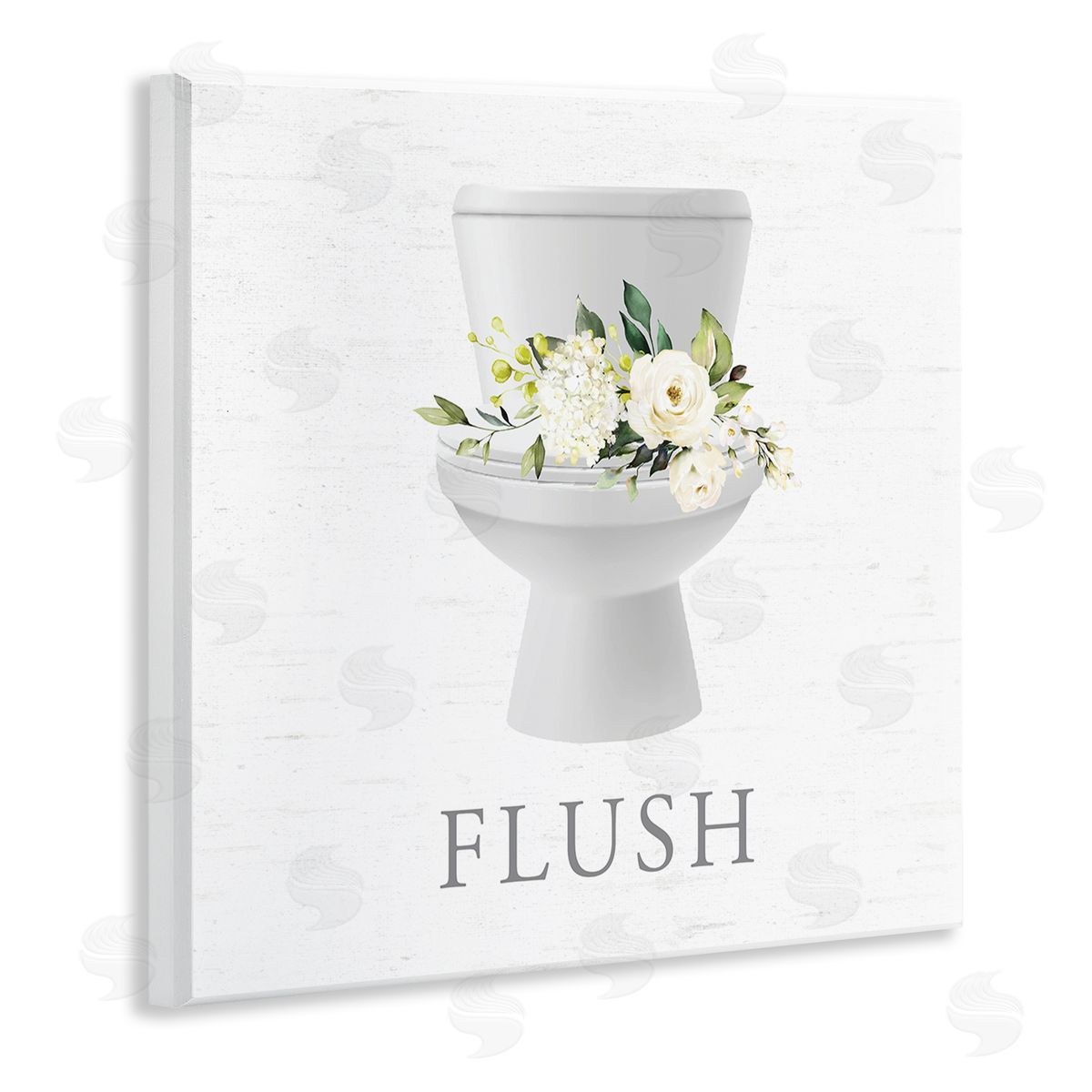 Lettered and Lined | Flush Floral Toilet