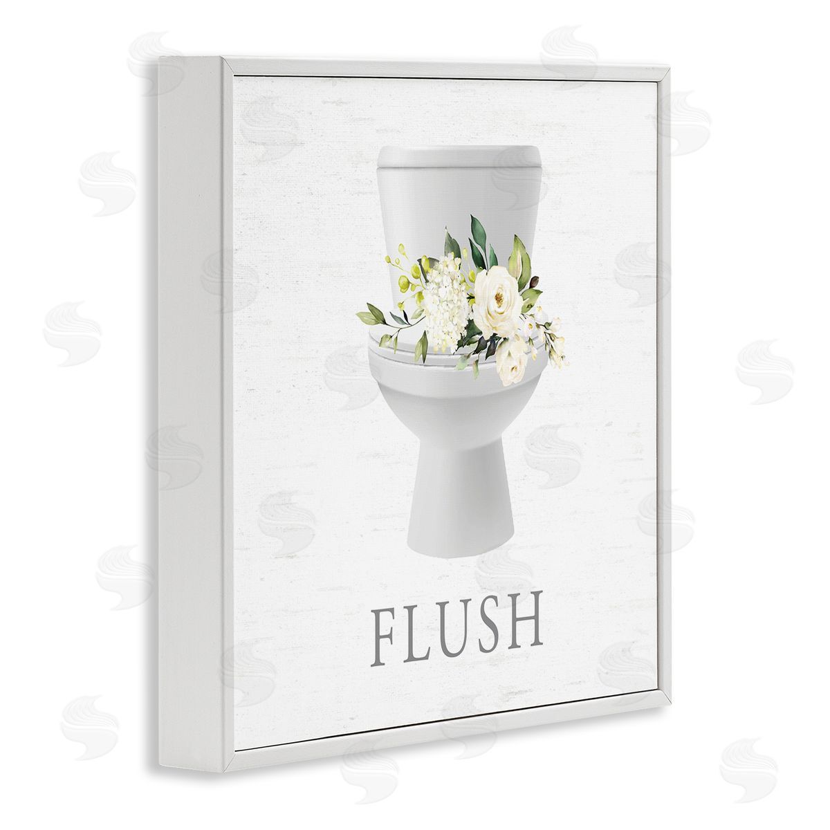 Lettered and Lined | Flush Floral Toilet
