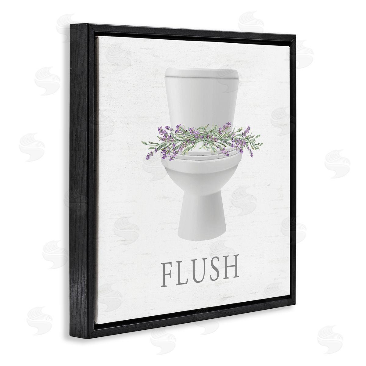 Lettered and Lined | Flush Toilet & Lavender