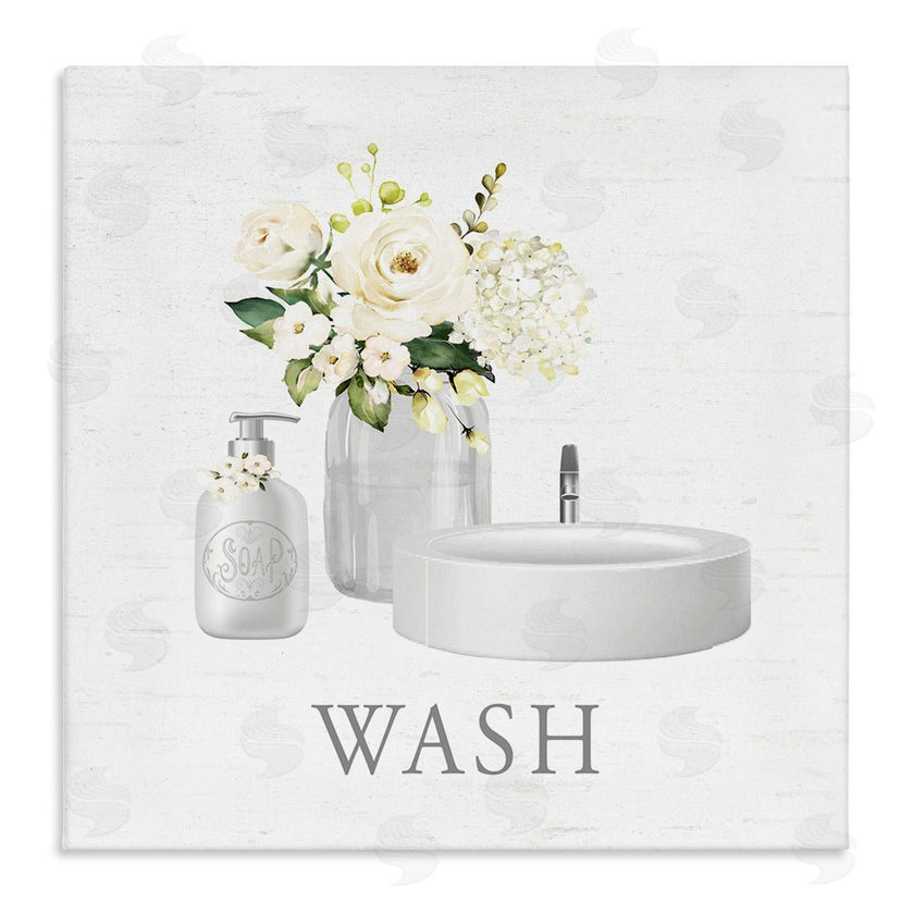 Lettered and Lined | Wash Hands Bathroom Hygiene