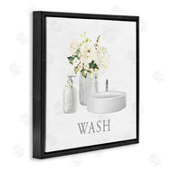 Lettered and Lined | Wash Hands Bathroom Hygiene