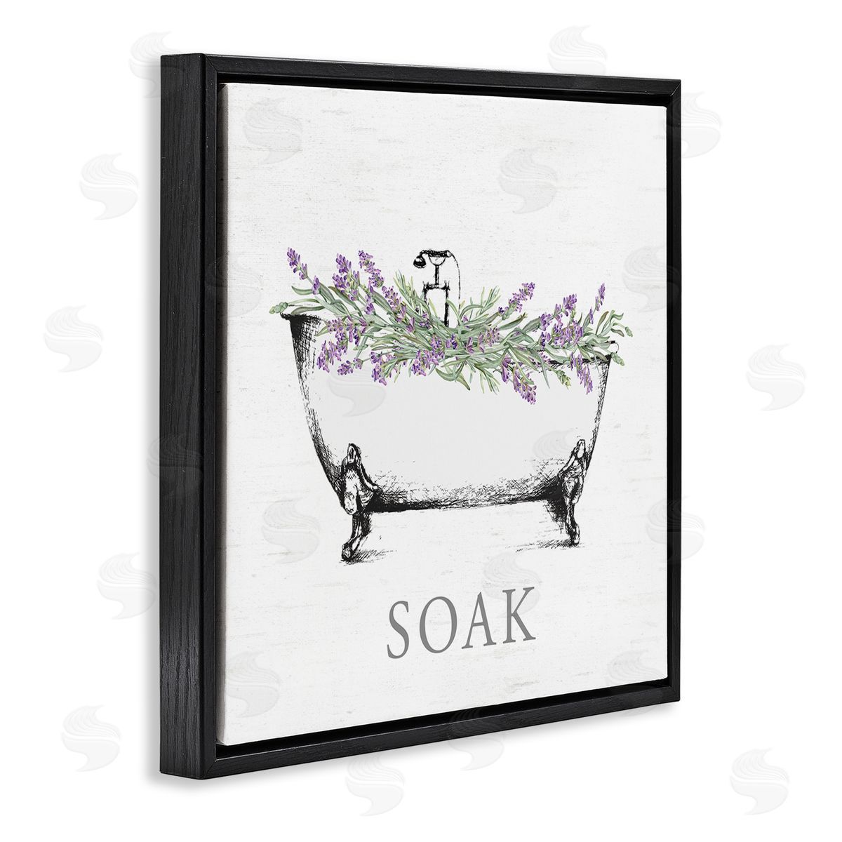 Lettered and Lined | Soak Bathtub with Lavender