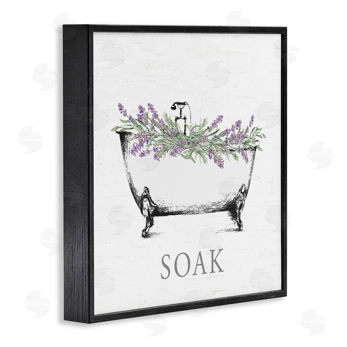 Lettered and Lined | Soak Bathtub with Lavender