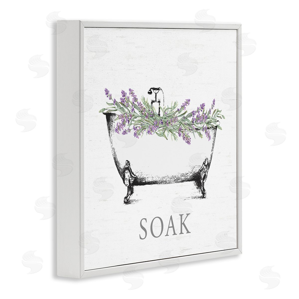 Lettered and Lined | Soak Bathtub with Lavender