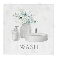 Lettered and Lined | Fresh Bathroom Sink Botanicals