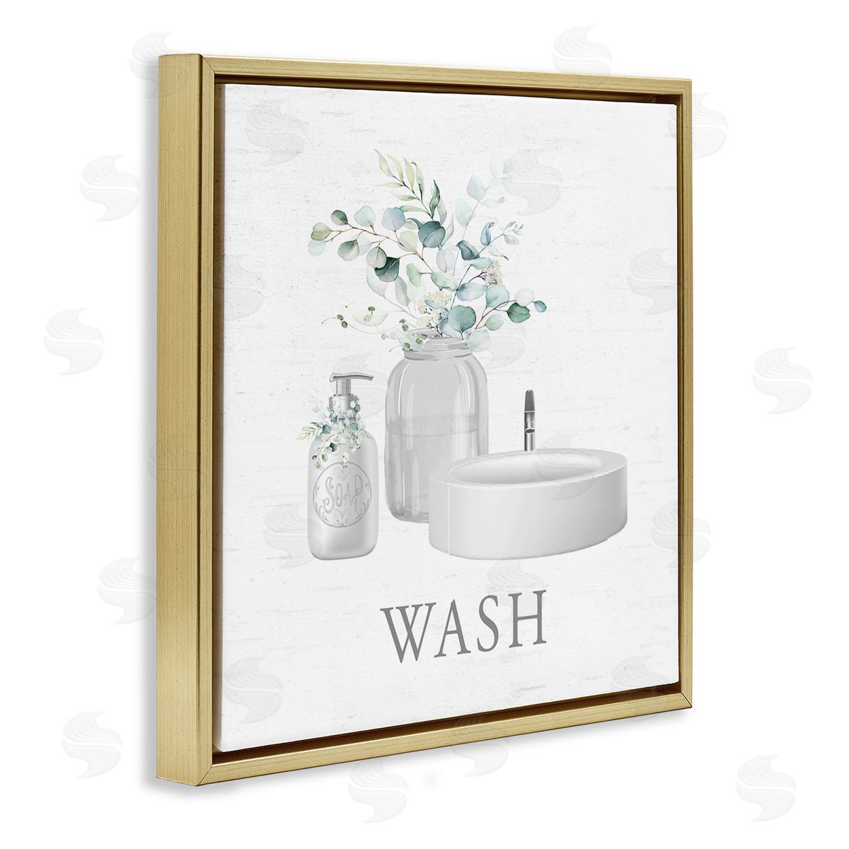 Lettered and Lined | Fresh Bathroom Sink Botanicals