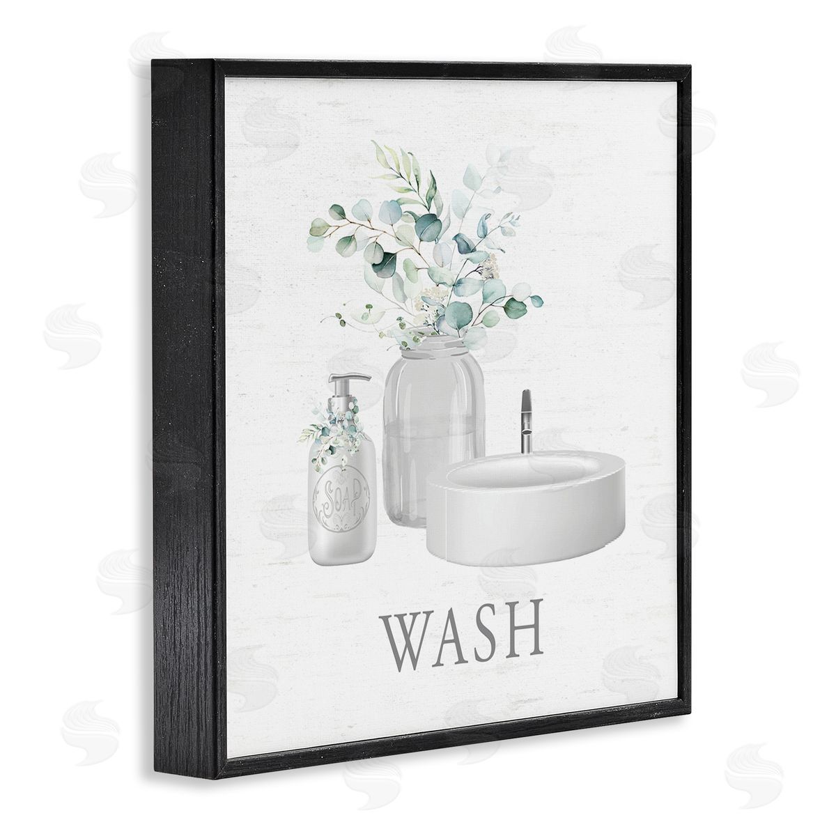 Lettered and Lined | Fresh Bathroom Sink Botanicals