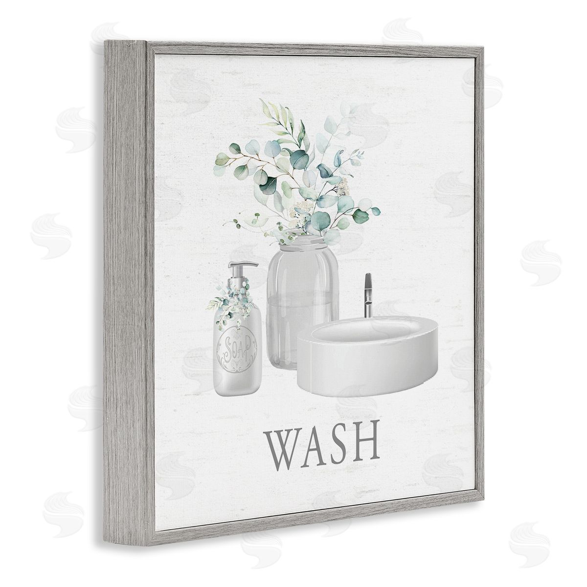 Lettered and Lined | Fresh Bathroom Sink Botanicals