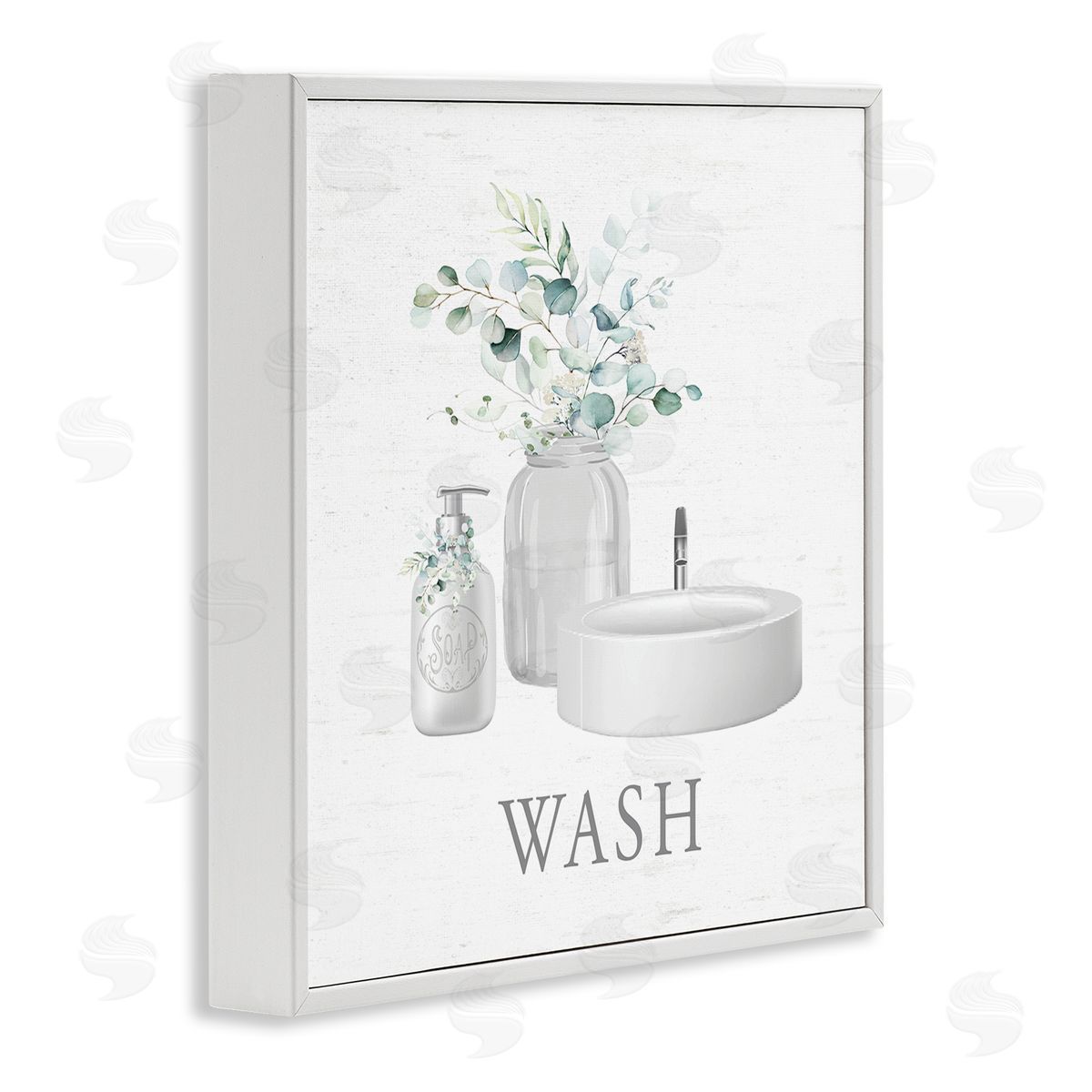 Lettered and Lined | Fresh Bathroom Sink Botanicals