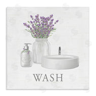Lettered and Lined | Bathroom Hygiene & Lavender Sprigs