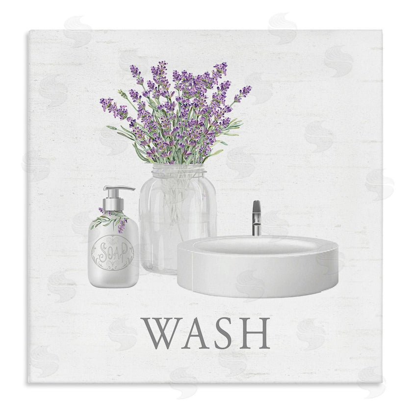 Lettered and Lined | Bathroom Hygiene & Lavender Sprigs
