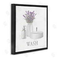 Lettered and Lined | Bathroom Hygiene & Lavender Sprigs